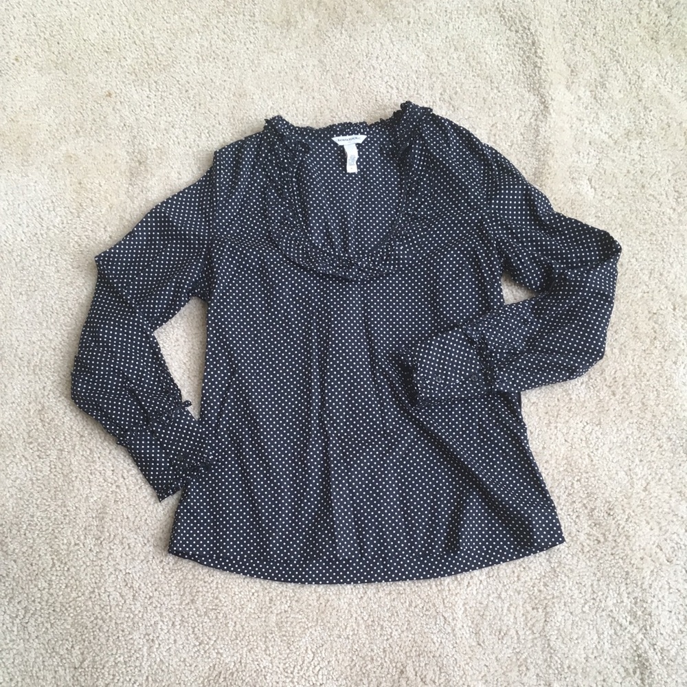 Banana Republic Ruffle Blouse